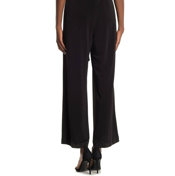 T Tahari Sash O-Ring Knit Jumpsuit - Picture 4 of 4